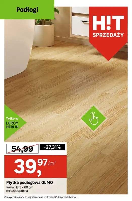 Leroy Merlin - gazetka promocyjna HITY SPRZEDAŻY! od czwartku 25.09 do wtorku 14.10 - strona 9