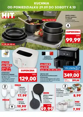 Kaufland - gazetka promocyjna Mocny Start od poniedziałku 29.09 do środy 01.10 - strona 18