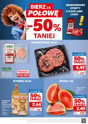 Kaufland - gazetka promocyjna Mocny Start od poniedziałku 29.09 do środy 01.10 - strona 22