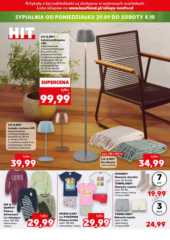 Kaufland - gazetka promocyjna Mocny Start od poniedziałku 29.09 do środy 01.10 - strona 20