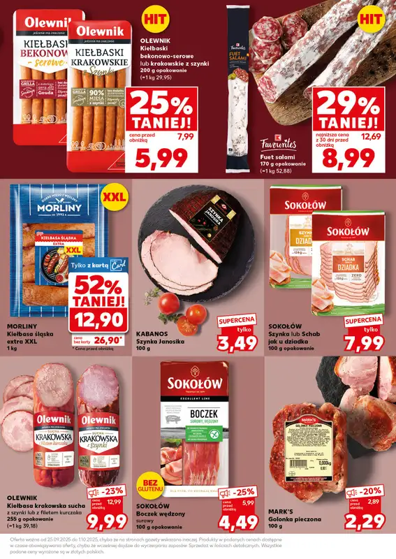 Kaufland - gazetka promocyjna Mocny Start od poniedziałku 29.09 do środy 01.10 - strona 15