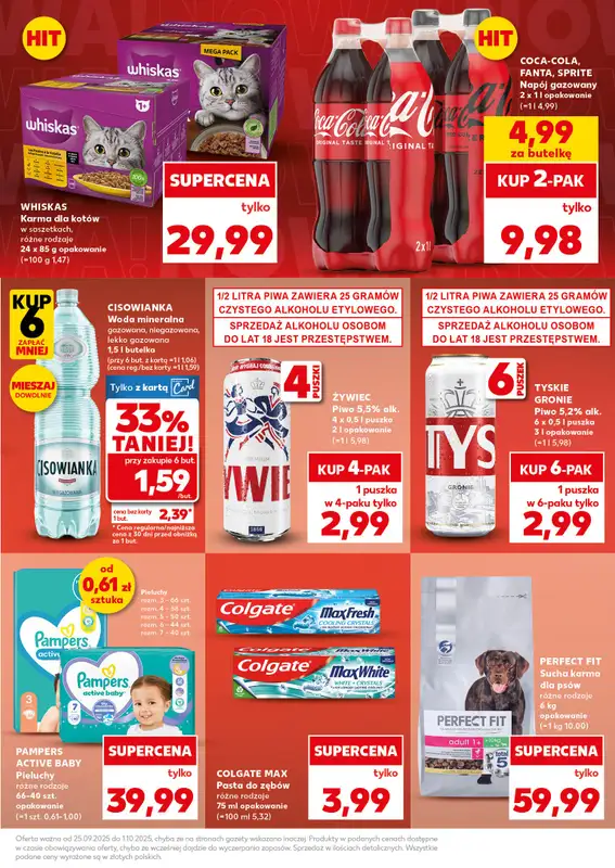 Kaufland - gazetka promocyjna Mocny Start od poniedziałku 29.09 do środy 01.10 - strona 9