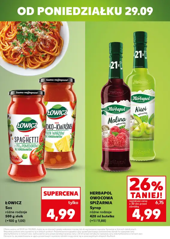 Kaufland - gazetka promocyjna Mocny Start od poniedziałku 29.09 do środy 01.10 - strona 3