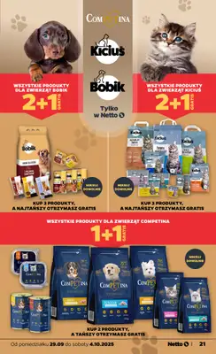 Netto - gazetka promocyjna Gazetka Spożywcza od poniedziałku 29.09 do soboty 04.10 - strona 21