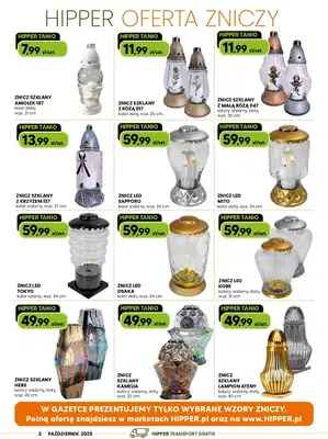 HIPPER.pl - gazetka promocyjna Gazetka od czwartku 25.09 do niedzieli 12.10 - strona 2