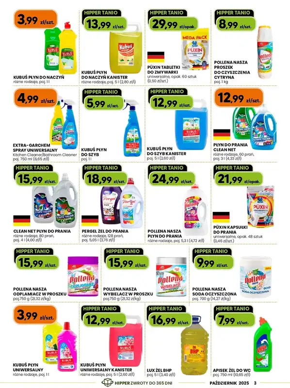 HIPPER.pl - gazetka promocyjna Gazetka od czwartku 25.09 do niedzieli 12.10 - strona 3