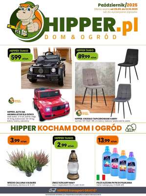 HIPPER.pl - gazetka promocyjna Gazetka od czwartku 25.09 do niedzieli 12.10