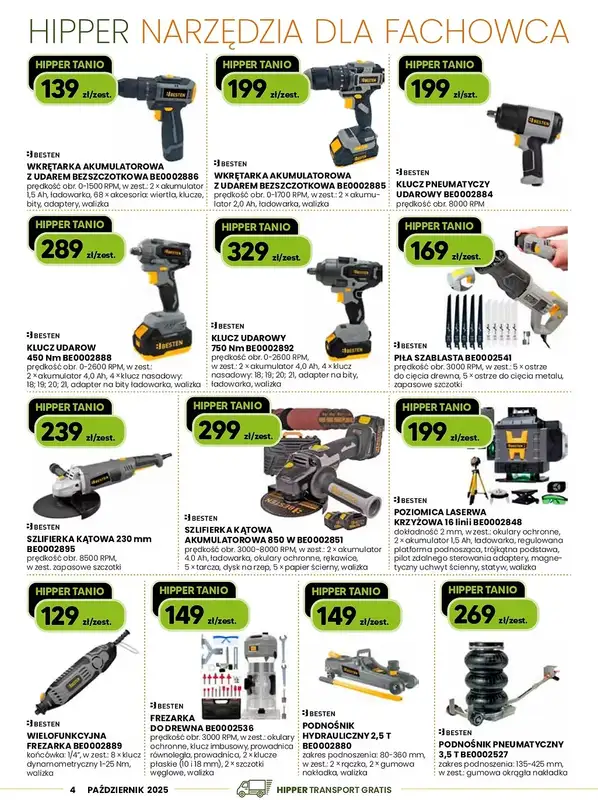 HIPPER.pl - gazetka promocyjna Gazetka od czwartku 25.09 do niedzieli 12.10 - strona 4