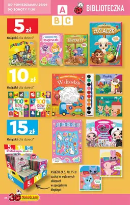 Biedronka - gazetka promocyjna Okazje tygodnia od 29.09 od poniedziałku 29.09 do środy 15.10 - strona 34