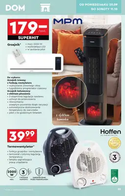 Biedronka - gazetka promocyjna Okazje tygodnia od 29.09 od poniedziałku 29.09 do środy 15.10 - strona 25