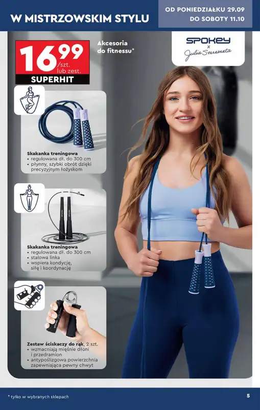 Biedronka - gazetka promocyjna Okazje tygodnia od 29.09 od poniedziałku 29.09 do środy 15.10 - strona 5