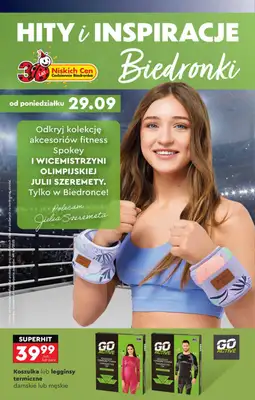 Biedronka - gazetka promocyjna Okazje tygodnia od 29.09 od poniedziałku 29.09 do środy 15.10