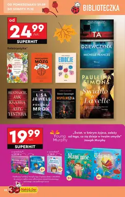 Biedronka - gazetka promocyjna Okazje tygodnia od 29.09 od poniedziałku 29.09 do środy 15.10 - strona 32