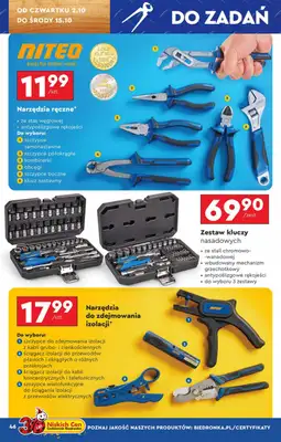 Biedronka - gazetka promocyjna Okazje tygodnia od 29.09 od poniedziałku 29.09 do środy 15.10 - strona 46