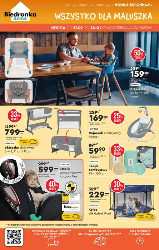 Biedronka - gazetka promocyjna Okazje tygodnia od 29.09 od poniedziałku 29.09 do środy 15.10 - strona 54