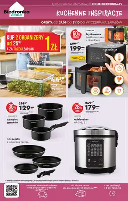 Biedronka - gazetka promocyjna Okazje tygodnia od 29.09 od poniedziałku 29.09 do środy 15.10 - strona 52