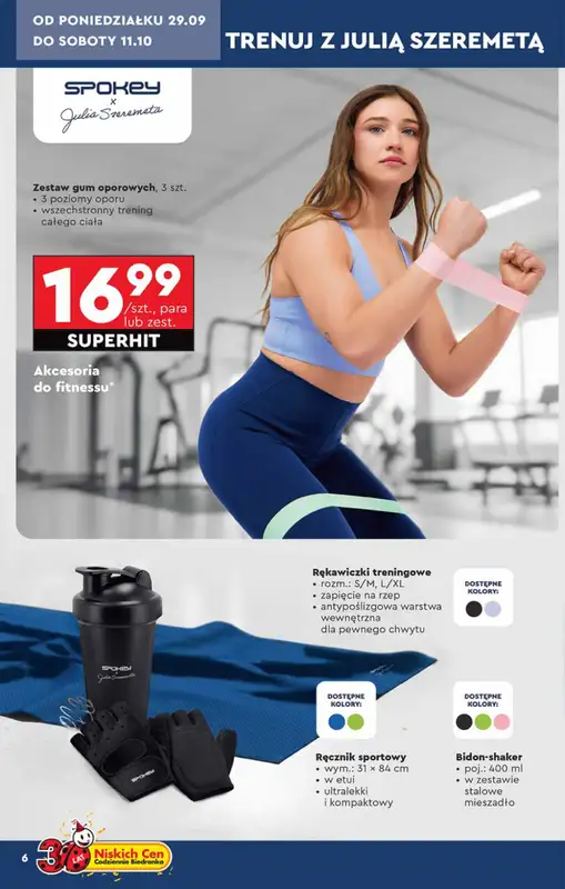Biedronka - gazetka promocyjna Okazje tygodnia od 29.09 od poniedziałku 29.09 do środy 15.10 - strona 6