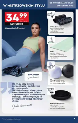 Biedronka - gazetka promocyjna Okazje tygodnia od 29.09 od poniedziałku 29.09 do środy 15.10 - strona 3