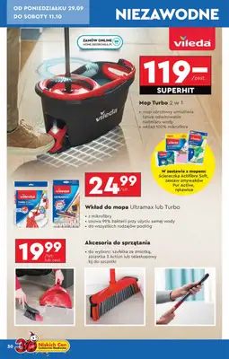 Biedronka - gazetka promocyjna Okazje tygodnia od 29.09 od poniedziałku 29.09 do środy 15.10 - strona 30