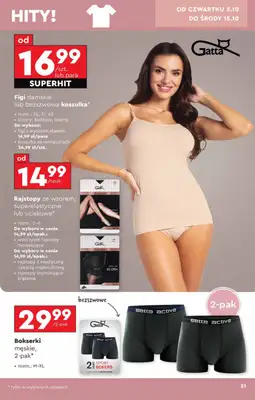 Biedronka - gazetka promocyjna Okazje tygodnia od 29.09 od poniedziałku 29.09 do środy 15.10 - strona 51