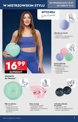 Biedronka - gazetka promocyjna Okazje tygodnia od 29.09 od poniedziałku 29.09 do środy 15.10 - strona 7