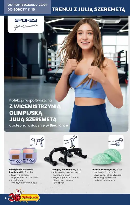 Biedronka - gazetka promocyjna Okazje tygodnia od 29.09 od poniedziałku 29.09 do środy 15.10 - strona 2