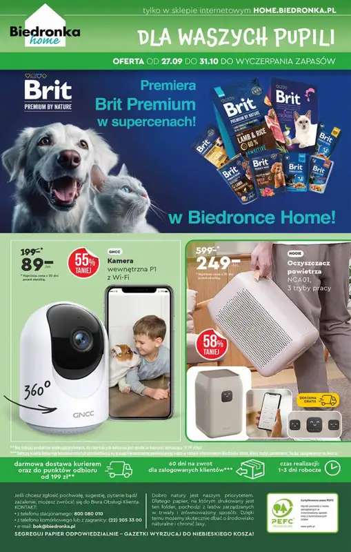 Biedronka - gazetka promocyjna Okazje tygodnia od 29.09 od poniedziałku 29.09 do środy 15.10 - strona 56