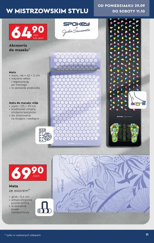 Biedronka - gazetka promocyjna Okazje tygodnia od 29.09 od poniedziałku 29.09 do środy 15.10 - strona 11