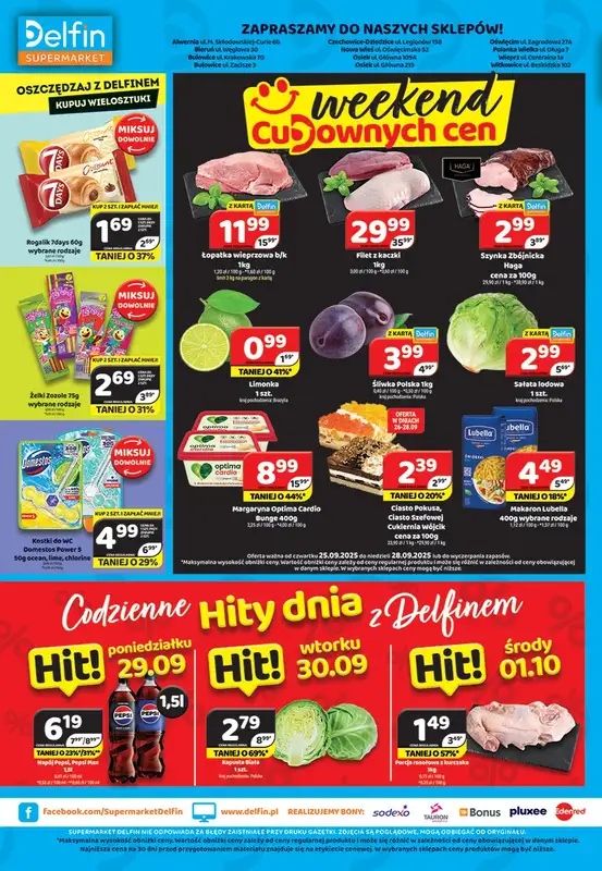 Delfin - gazetka promocyjna Gazetka od piątku 26.09 do niedzieli 05.10 - strona 8