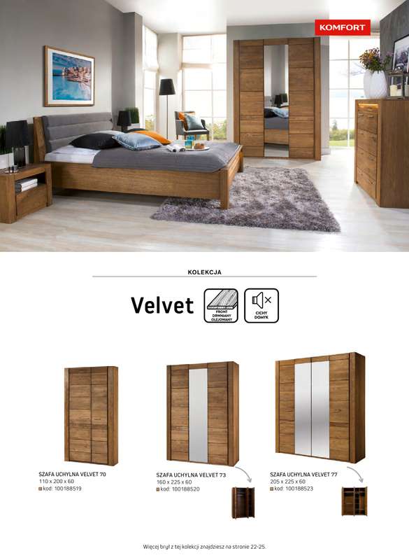 Komfort - gazetka promocyjna Katalog meble i oświetlenie od piątku 26.09 do środy 31.12 - strona 61