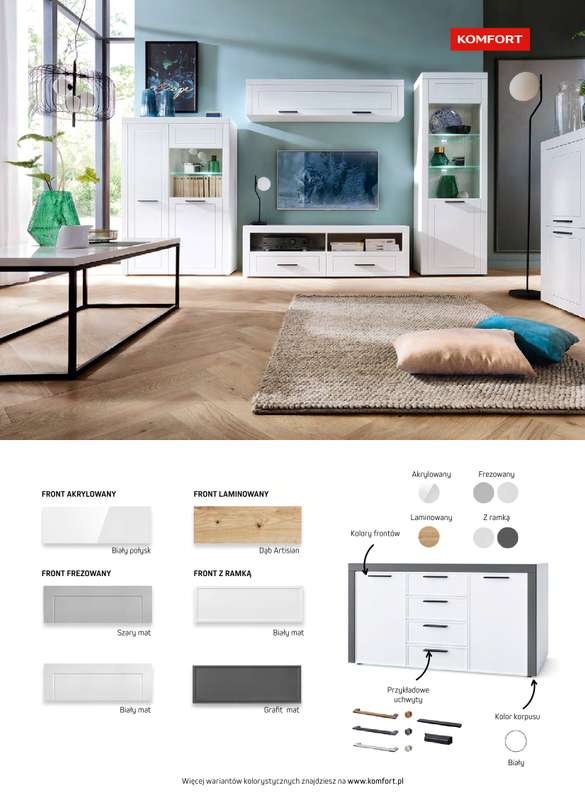 Komfort - gazetka promocyjna Katalog meble i oświetlenie od piątku 26.09 do środy 31.12 - strona 5