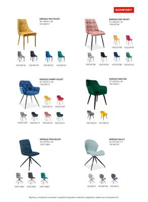 Komfort - gazetka promocyjna Katalog meble i oświetlenie od piątku 26.09 do środy 31.12 - strona 39