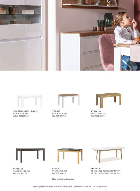 Komfort - gazetka promocyjna Katalog meble i oświetlenie od piątku 26.09 do środy 31.12 - strona 36