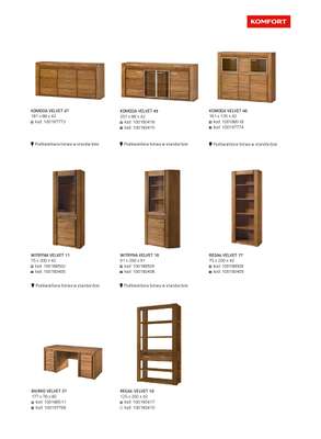 Komfort - gazetka promocyjna Katalog meble i oświetlenie od piątku 26.09 do środy 31.12 - strona 25