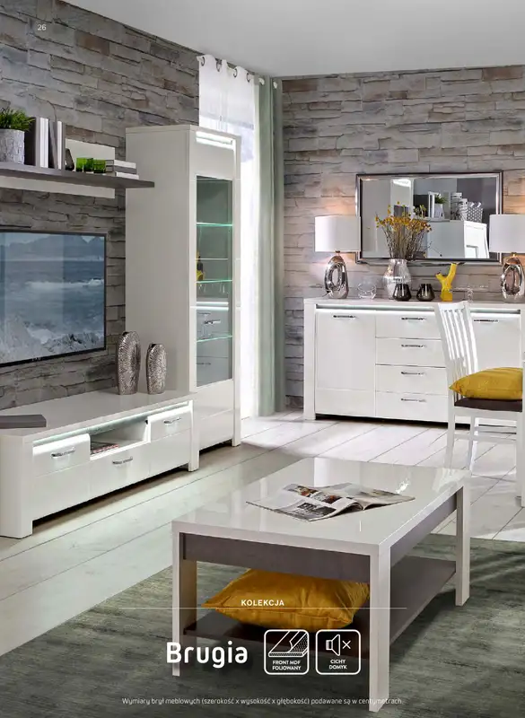 Komfort - gazetka promocyjna Katalog meble i oświetlenie od piątku 26.09 do środy 31.12 - strona 26