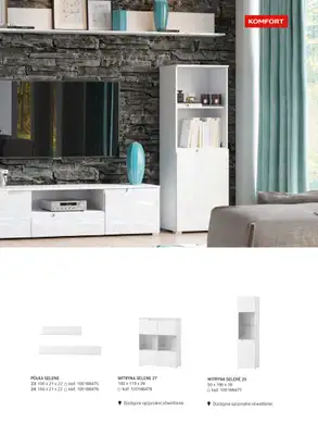 Komfort - gazetka promocyjna Katalog meble i oświetlenie od piątku 26.09 do środy 31.12 - strona 31 Komfort - gazetka promocyjna Katalog meble i oświetlenie od piątku 26.09 do środy 31.12 - strona 31