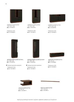 Komfort - gazetka promocyjna Katalog meble i oświetlenie od piątku 26.09 do środy 31.12 - strona 18
