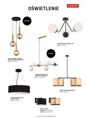 Komfort - gazetka promocyjna Katalog meble i oświetlenie od piątku 26.09 do środy 31.12 - strona 65