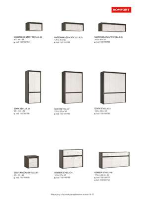 Komfort - gazetka promocyjna Katalog meble i oświetlenie od piątku 26.09 do środy 31.12 - strona 49