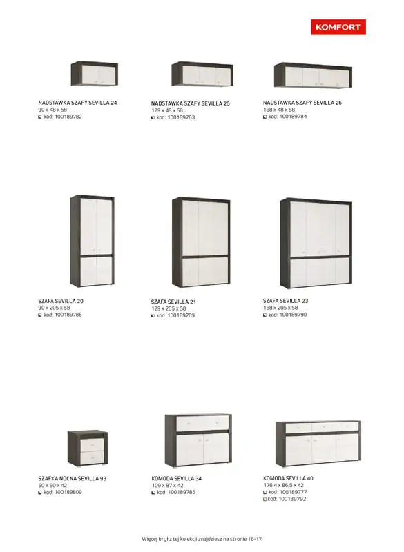 Komfort - gazetka promocyjna Katalog meble i oświetlenie od piątku 26.09 do środy 31.12 - strona 49