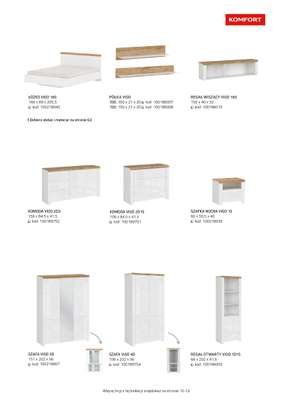 Komfort - gazetka promocyjna Katalog meble i oświetlenie od piątku 26.09 do środy 31.12 - strona 45
