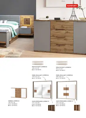 Komfort - gazetka promocyjna Katalog meble i oświetlenie od piątku 26.09 do środy 31.12 - strona 59 Komfort - gazetka promocyjna Katalog meble i oświetlenie od piątku 26.09 do środy 31.12 - strona 59