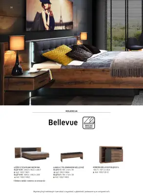 Komfort - gazetka promocyjna Katalog meble i oświetlenie od piątku 26.09 do środy 31.12 - strona 56 Komfort - gazetka promocyjna Katalog meble i oświetlenie od piątku 26.09 do środy 31.12 - strona 56