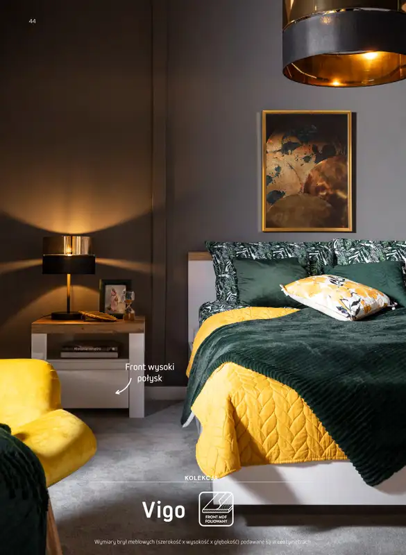 Komfort - gazetka promocyjna Katalog meble i oświetlenie od piątku 26.09 do środy 31.12 - strona 44