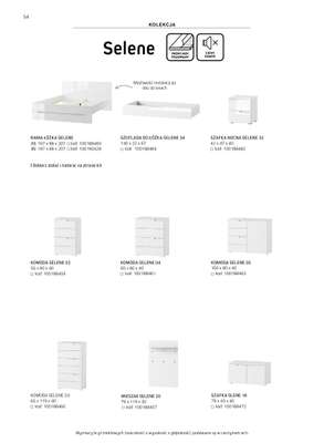 Komfort - gazetka promocyjna Katalog meble i oświetlenie od piątku 26.09 do środy 31.12 - strona 54