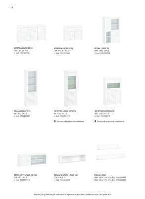 Komfort - gazetka promocyjna Katalog meble i oświetlenie od piątku 26.09 do środy 31.12 - strona 14