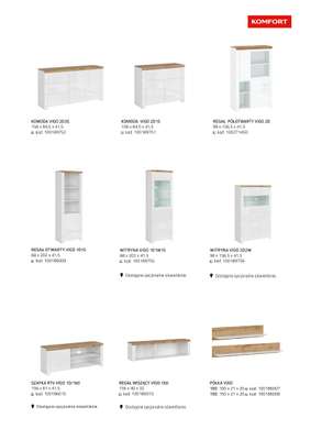 Komfort - gazetka promocyjna Katalog meble i oświetlenie od piątku 26.09 do środy 31.12 - strona 13