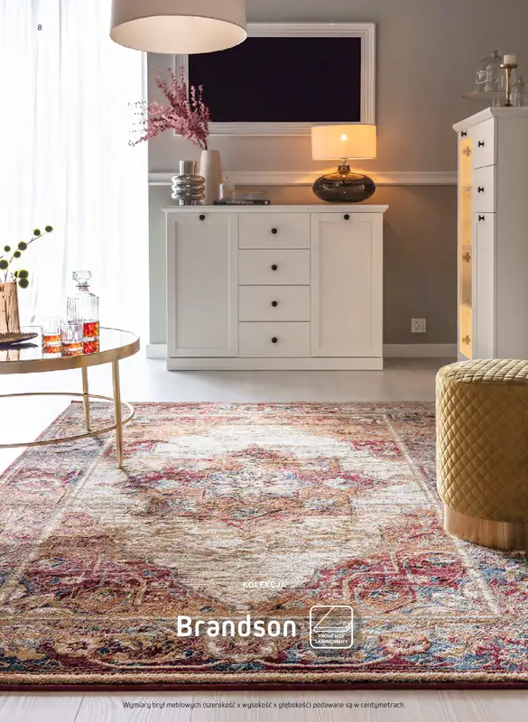 Komfort - gazetka promocyjna Katalog meble i oświetlenie od piątku 26.09 do środy 31.12 - strona 8