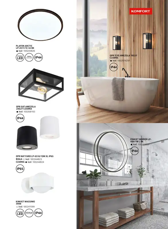 Komfort - gazetka promocyjna Katalog meble i oświetlenie od piątku 26.09 do środy 31.12 - strona 83