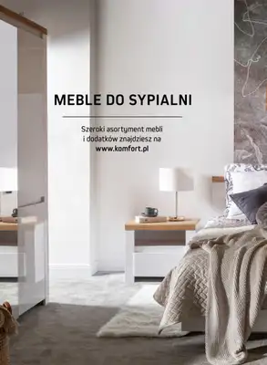 Komfort - gazetka promocyjna Katalog meble i oświetlenie od piątku 26.09 do środy 31.12 - strona 42 Komfort - gazetka promocyjna Katalog meble i oświetlenie od piątku 26.09 do środy 31.12 - strona 42